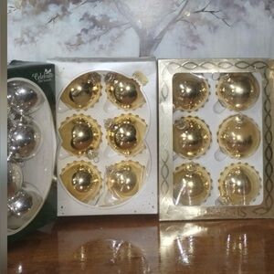 Vintage glass Christmas 🎄 ornaments